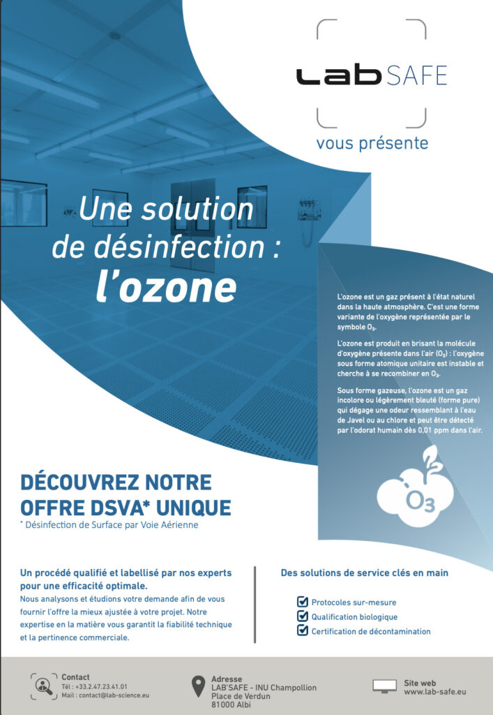 solution desinfection - ozone